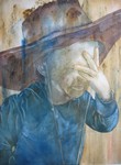 Tekenen, pastel, collage inkt, gemengde technieken