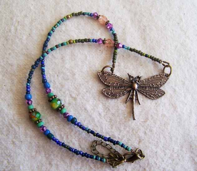 libelle kraaltjes ketting