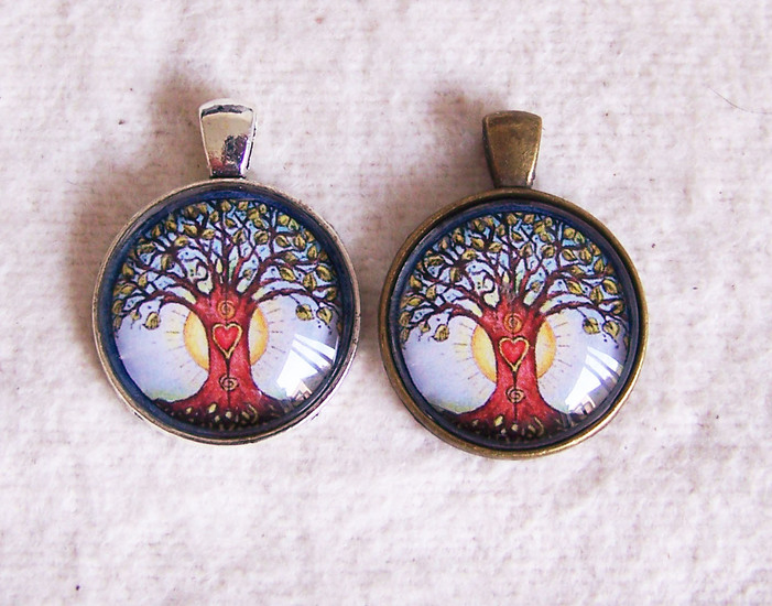 4 mandala hanger tree of life