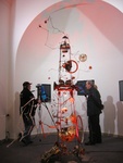 Installatie vanuit licht en beweging