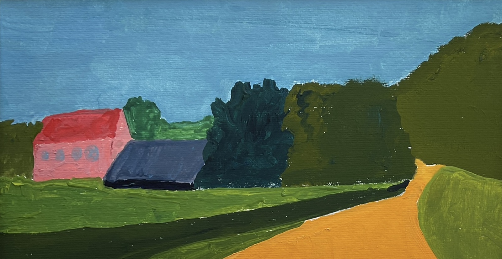 Het huis aan de weg