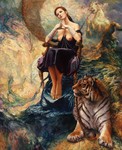 In this gallery you will find work from the artist in the last tubulent years. His style of painting resists being pushed in a box. It shows his intention of freezing the inherrant liquidness of paint, in a catching image.