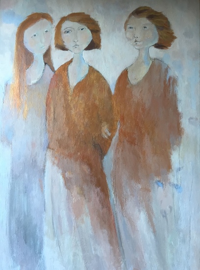 Sisters, portret van drie vrouwen