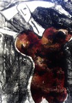 Houtsnede, kartondruk en monotype.