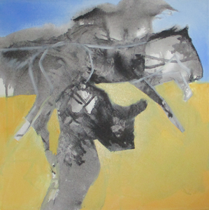 Bikkel - Ride - mixed media on canvas - 40x40cm - 15 03 2020
Included into Art Collection of Stedelijk Museum Schiedam. May, 2020.