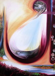 Werelden in werelden.... symfonie in kleur... surrealistisch van karakter... energie stroomt in de materie... veranderingen.....nieuwe percepties