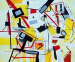In deze galerie treft u enkele schilderijen in de maten 100x120 en 105x125 cm aan. Voor meer werk in deze en andere formaten, zie: Portfolio.