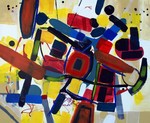 In deze galerie treft u enkele schilderijen in de maat 80 x 100 cm aan. Voor meer werk in deze en andere formaten, zie: Portfolio.