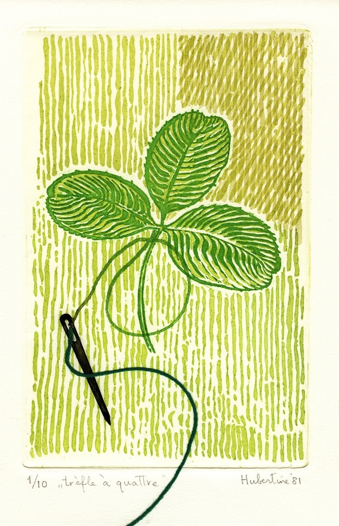 Clover with 4 leaves