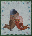 serie illustraties uit 2011/2012. Hiervan zijn 2 boekjes uitgegeven onder de noemer 'Vogelrijm en Vissenpraat'