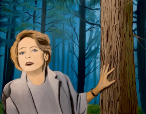 De computer loopt vast, het televisiebeeld blijft hangen, je zet een film op pauze,... Wat overblijft op het scherm is een beeld dat stilstaat. Wat eerst een doorlopende beweging was, staat nu stil, vastgevroren, ingekaderd door het scherm. De tijd en ruimte tussen twee 'Stills' (Bevroren beelden) wordt opgevuld door de fantasie van de observator en zo ook werken mijn schilderijen in deze nieuwe groep.