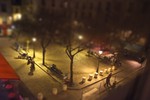 Tilt-shift fotografie is fotografie, waarbij het lijkt alsof je naar een modelbouwscene kijkt: mysterieuze realiteit.