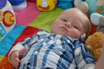 Baby foto's in de leeftijd van 0 tot 1,5.