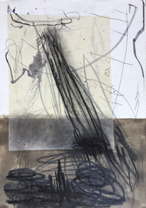 Abstract drawings on paper
