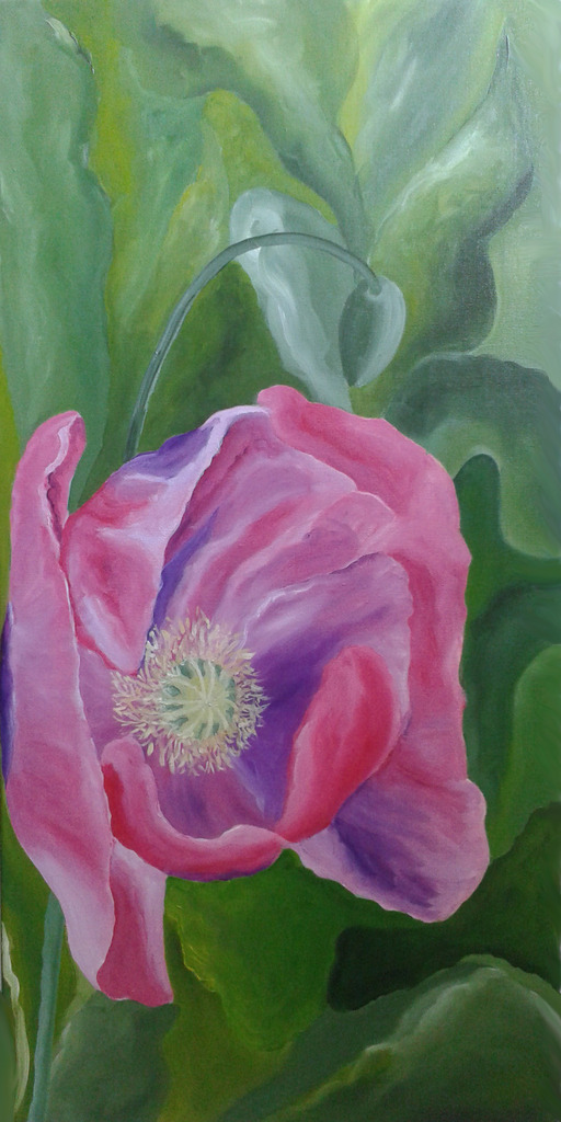 Papavers uit Frankrijk doek 2