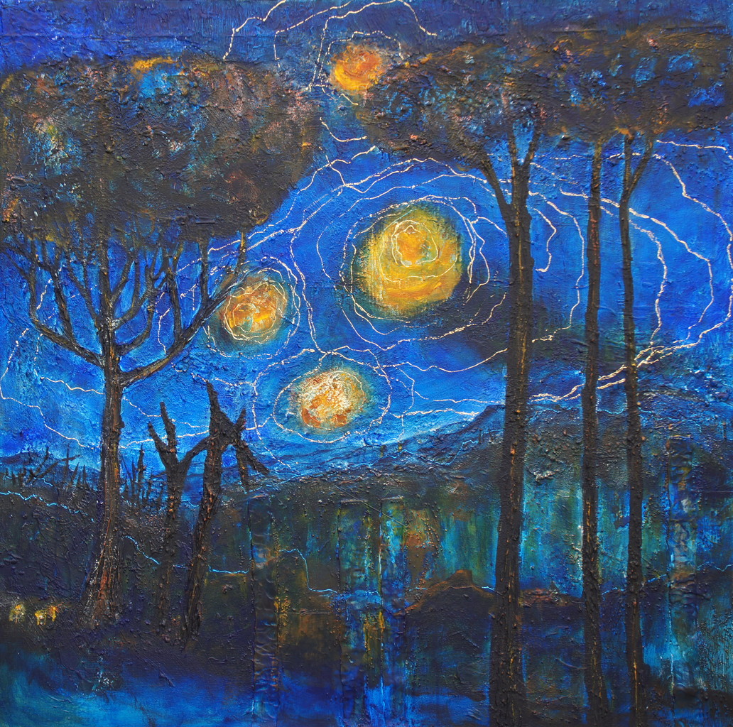 Winter Blues 3 - Starry Night