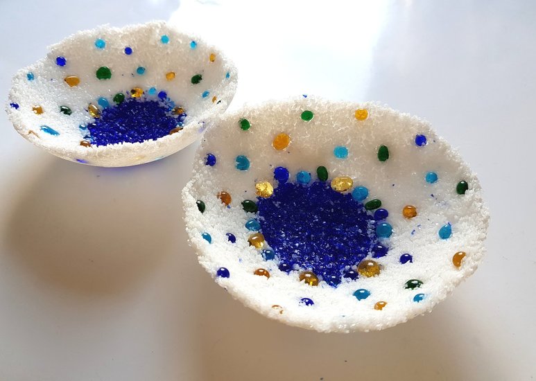 Spikkies Pate de Verre Schalenset van 2