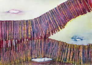 Abstract, laat je gevoel spreken.