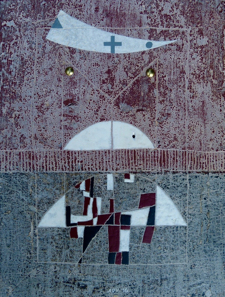 Compositie met vogel (2016 - 7)