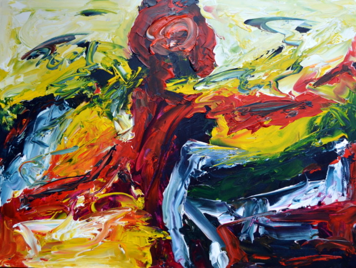 acryl op paneel 60 x 80 (4409}