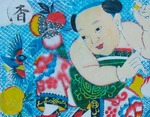 Schilderijen geïnspireerd op de Chinese en Japanse schilderkunst.