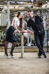 Loveshoot gemaakt in een verlaten energiecentrale