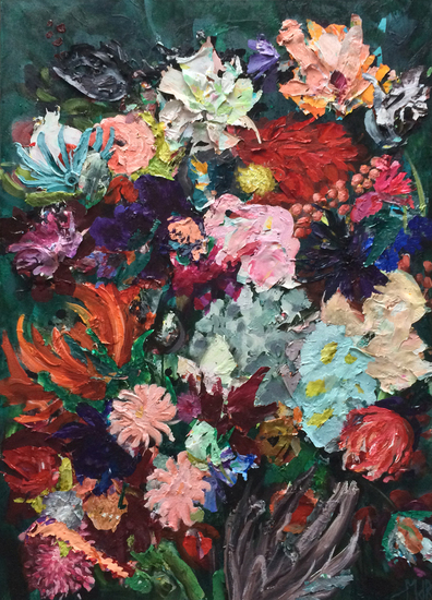Weelderig | 100 x 70 cm (verkocht)