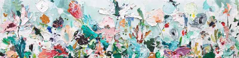 Deining | 200 x 50 cm | expositie bij KunstCentrum Haarlem (verkocht)