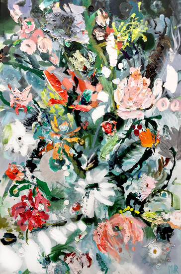 Roerig | 150 x 100 cm | expo @ KunstCentrum Haarlem VERKOCHT