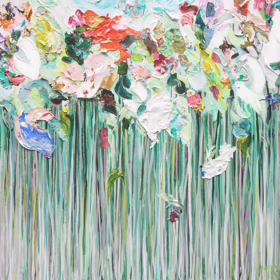 Krieken | 80 x 80 cm (verkocht)
