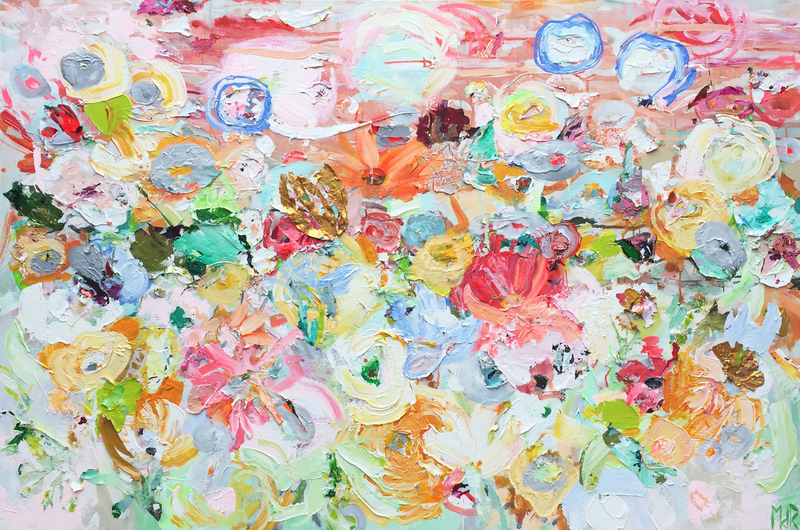Gloed | 150 x 100 cm (verkocht)