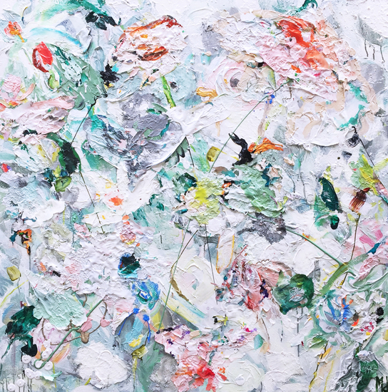 Kwiek | 100 x 100 cm (verkocht)