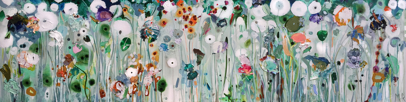 Dancing | 200 x 50 cm | expo @ Galerie De Ruimte VERKOCHT