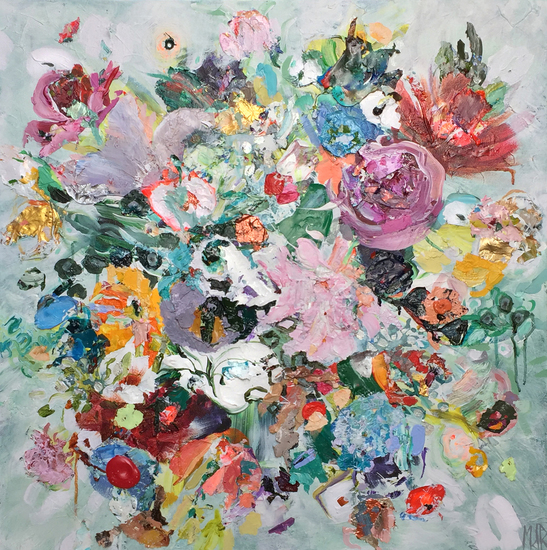 Feest! | 80 x 80 cm | verkocht