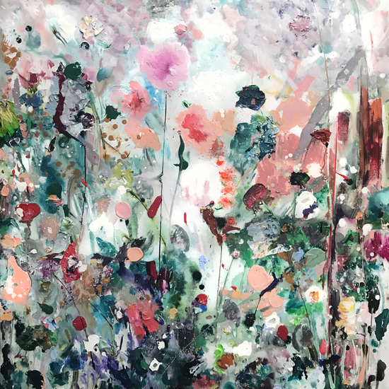 Life | 100 x 100 cm | verkocht