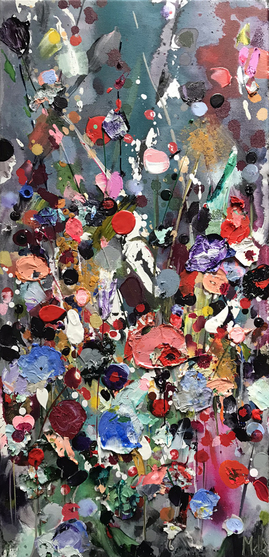Kleurveld | 40 x 80 cm | expo @ Galerie De Ruimte | verkocht