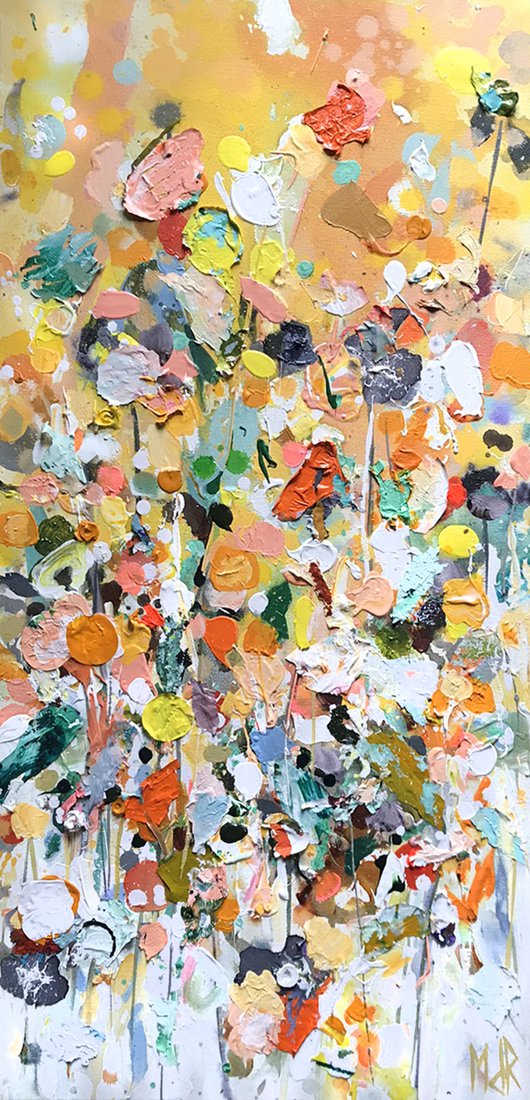 Kleurveld II | 80 x 40 cm | verkocht