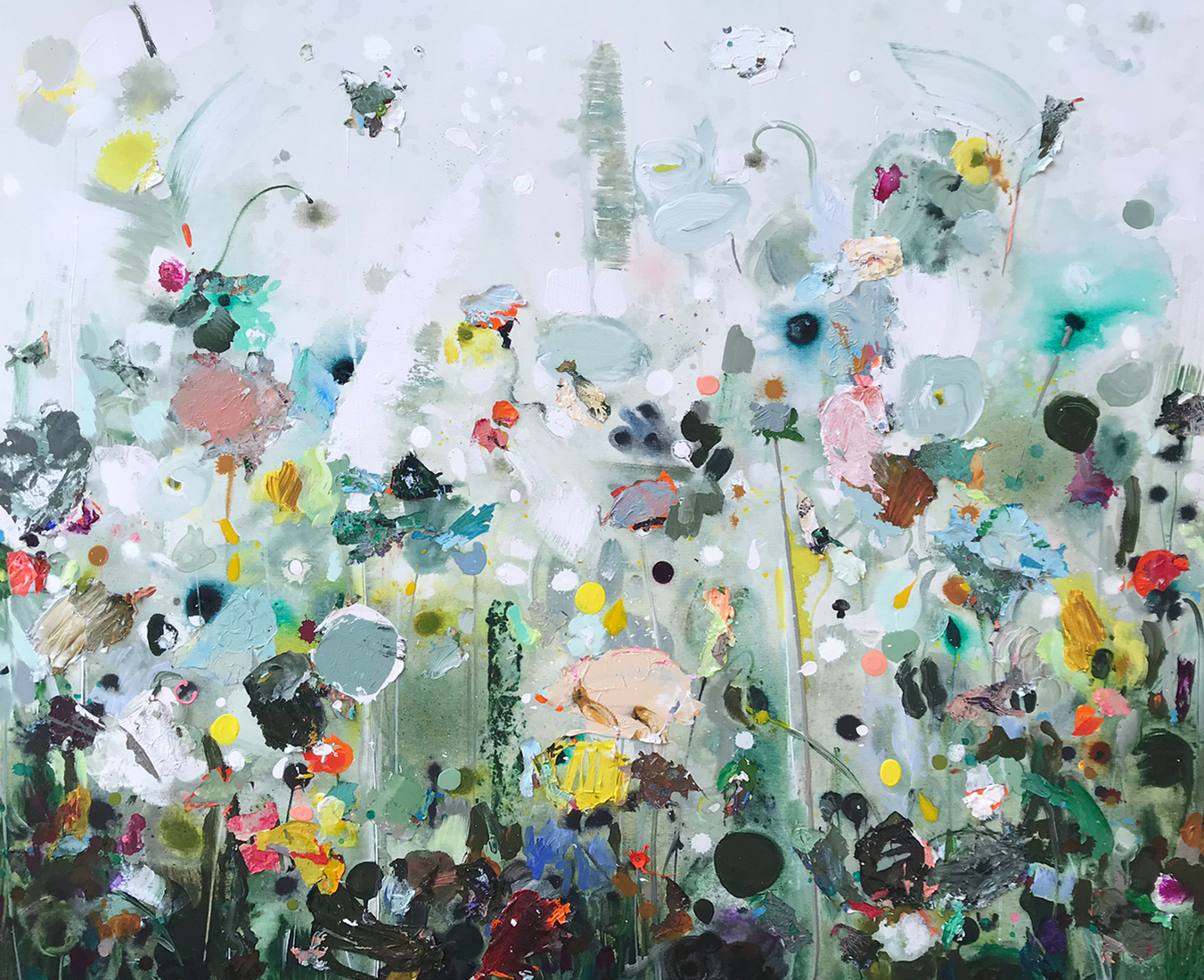 Blooming I | 120 x 100 cm | expo @ Galerie ArtFusion Amsterdam