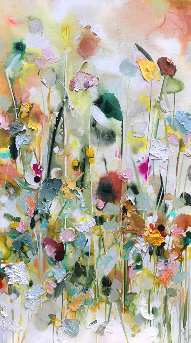 Geluk | 40 x 70 cm | verkocht