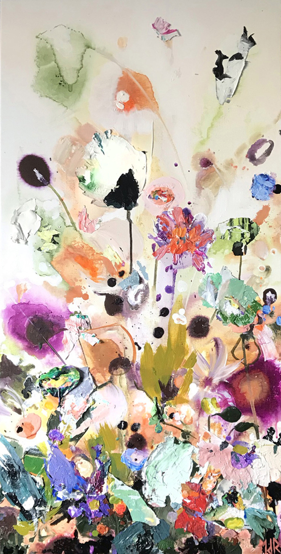 Cheerfulness | 50 x 100 cm | expo @ De Hofgalerie | verkocht