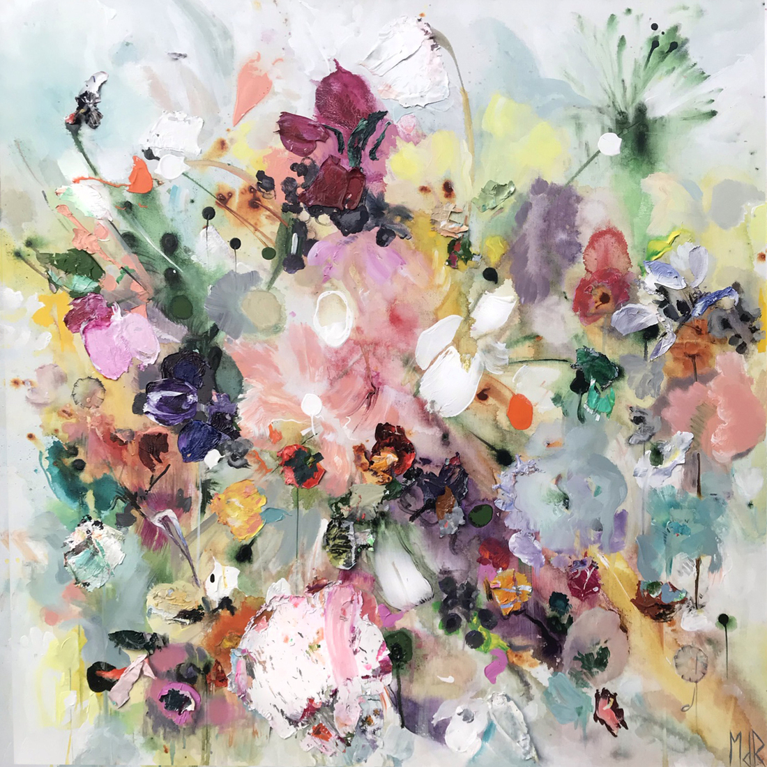 Fête | 100x100 cm | verkocht