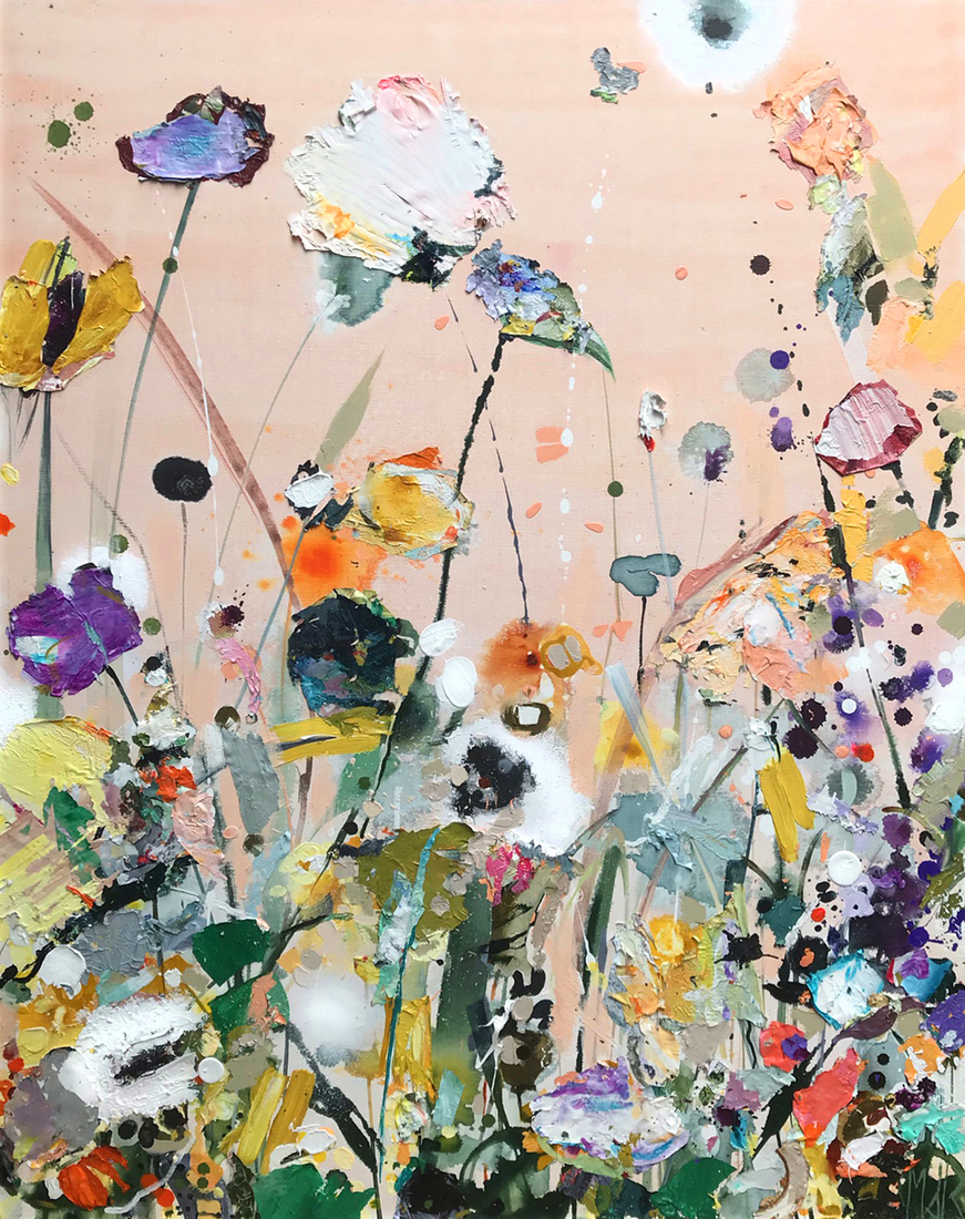 Summerfield | 80 x 100 cm | expo @ De Hofgalerie | VERKOCHT