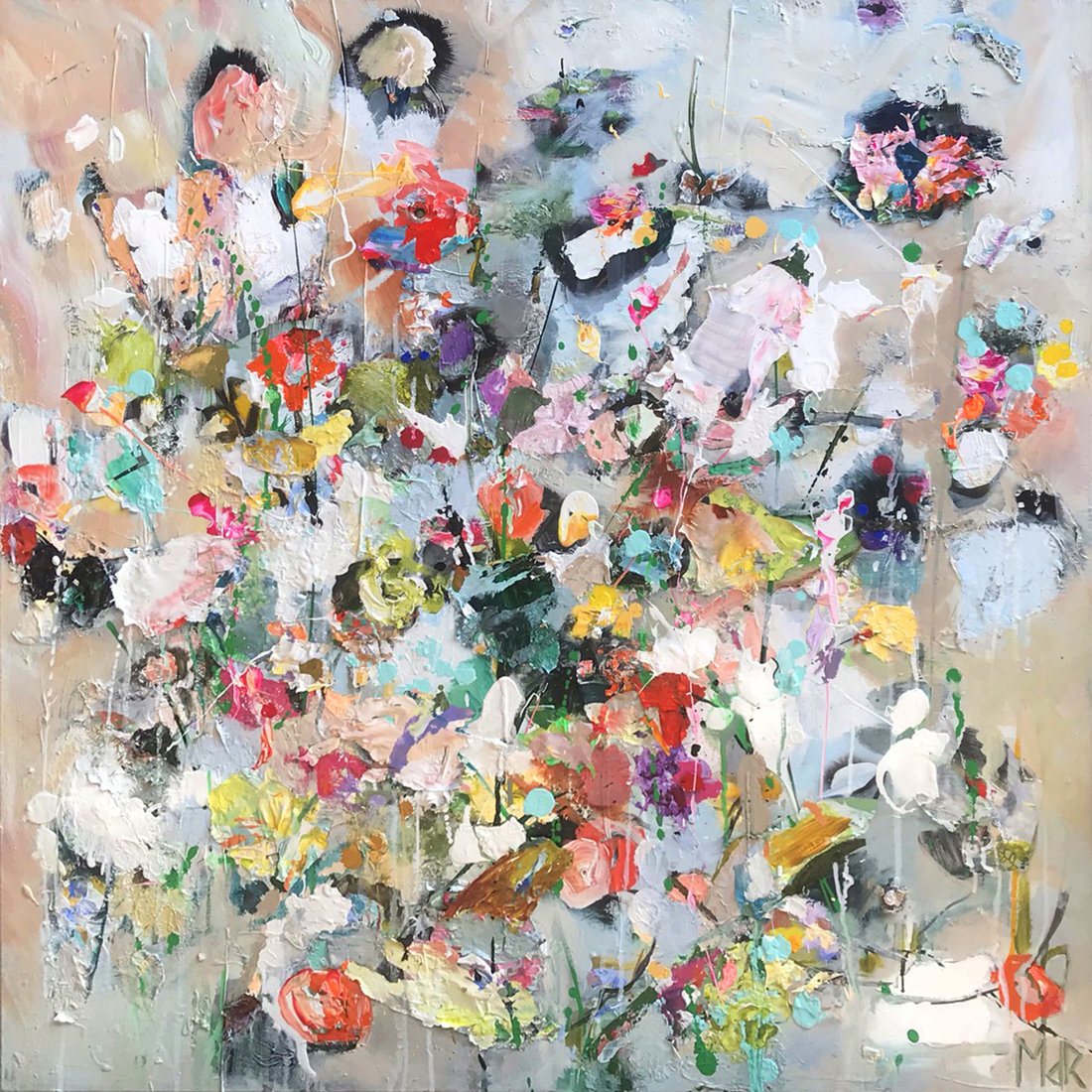 Blooming beauty | 100 x 100 | expo @ De Hofgalerie