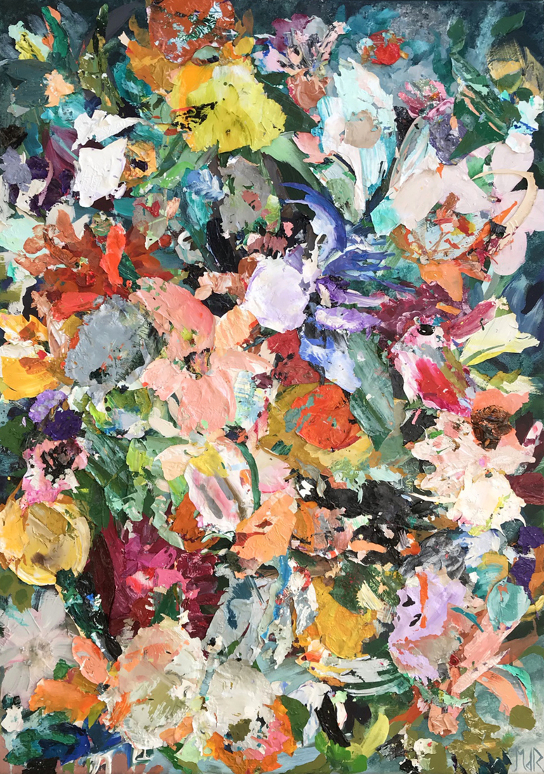 Flourish | 70 x 100 cm | expo @ galerie Année Haarlem