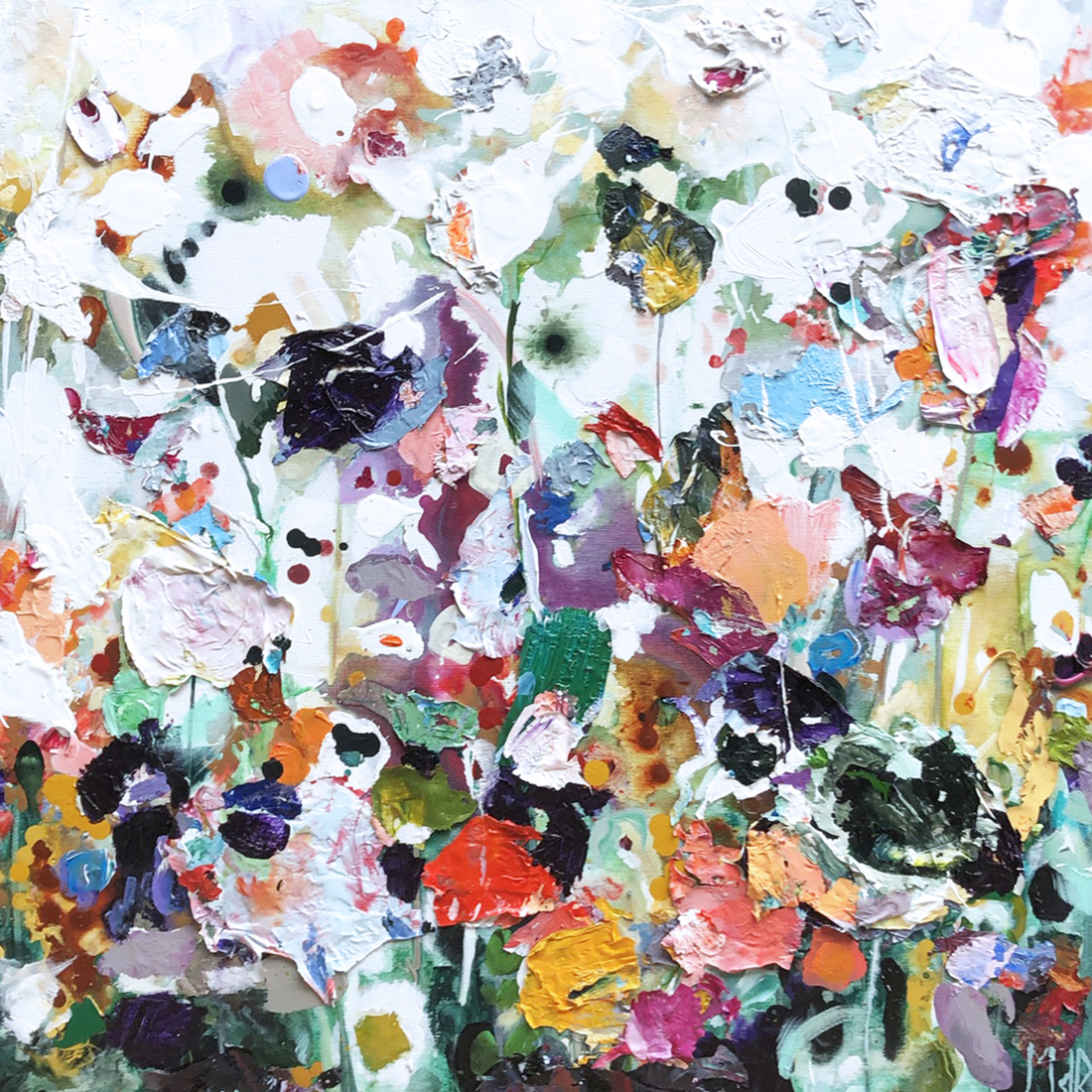 Lively | 60 x 60 cm | expo @ Galerie Année Haarlem