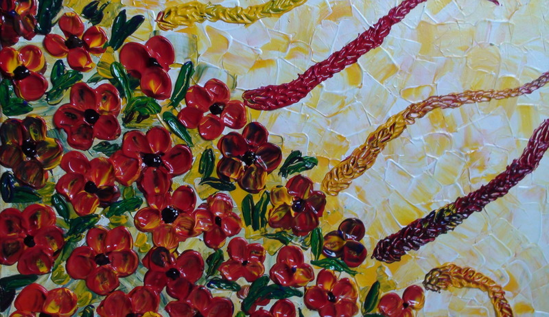 Textured Flowers