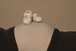 Zwangerschapsfotografie in de studio. Klik op de foto voor een vergroting.