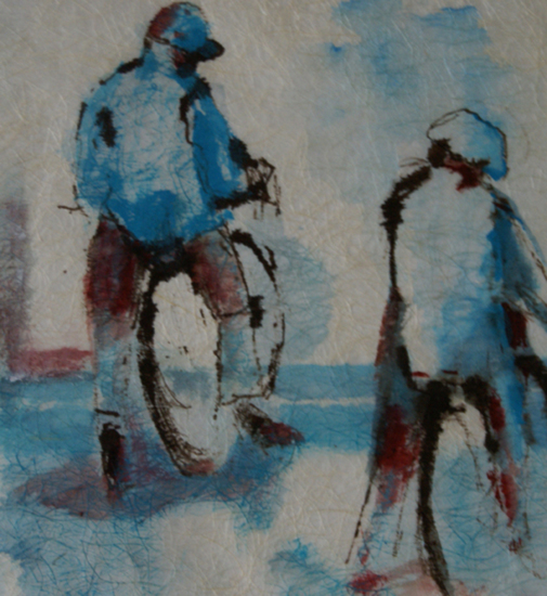 Op de fiets