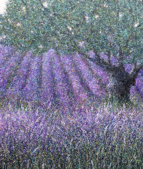 Tussen de lavendel