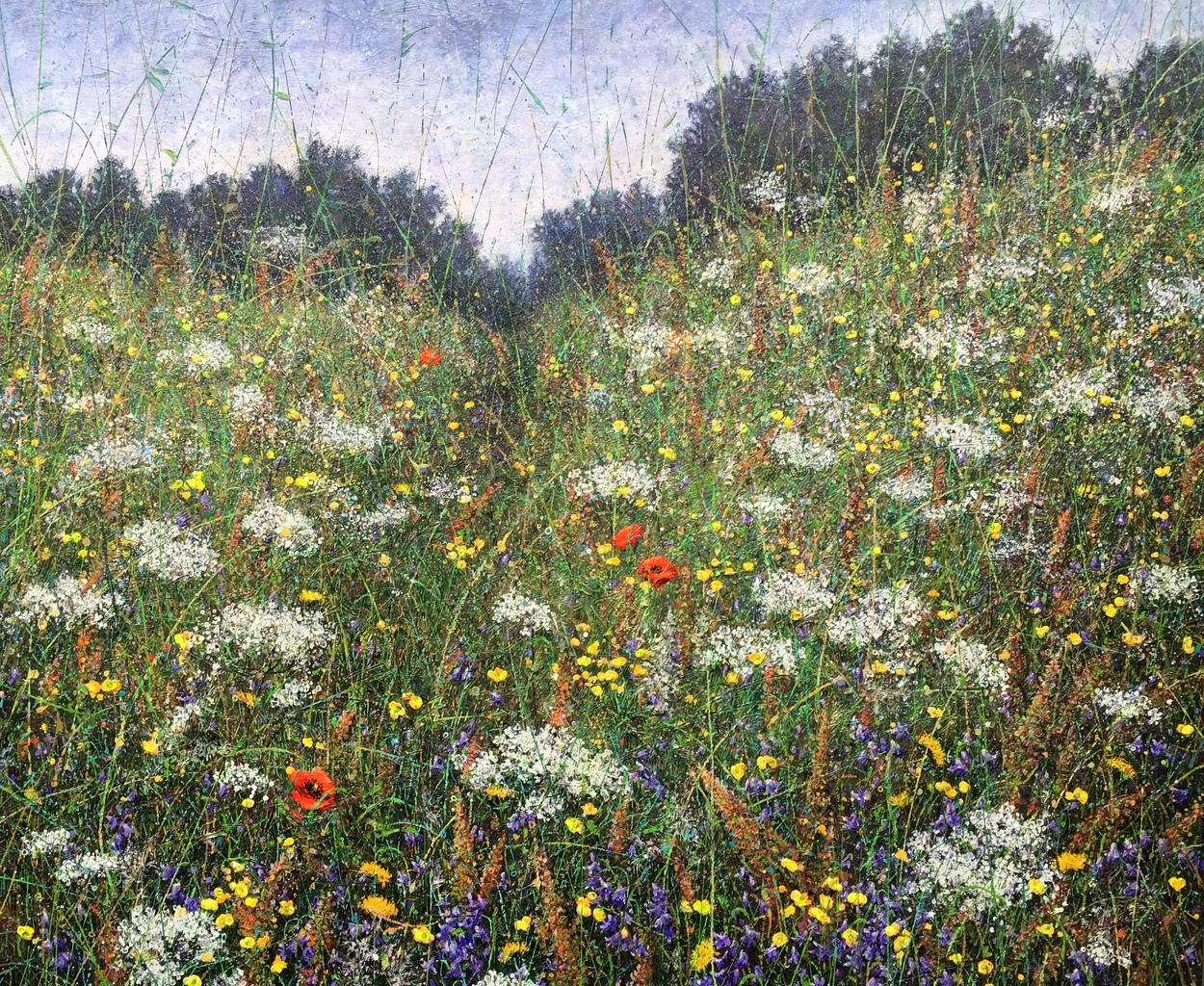 Through the field